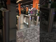 Pintu Keamanan Turnstile Swing Barrier Kustom Untuk Penyandang Cacat