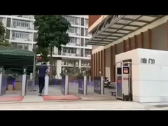 Pintu Putar Penghalang Ayunan Logam Optik AC220V / 110V Garansi 1 Tahun