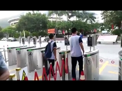 Pintu Putar Flap Barrier Otomatis 30p / M - 35p / M 1200 * 300 * 980mm