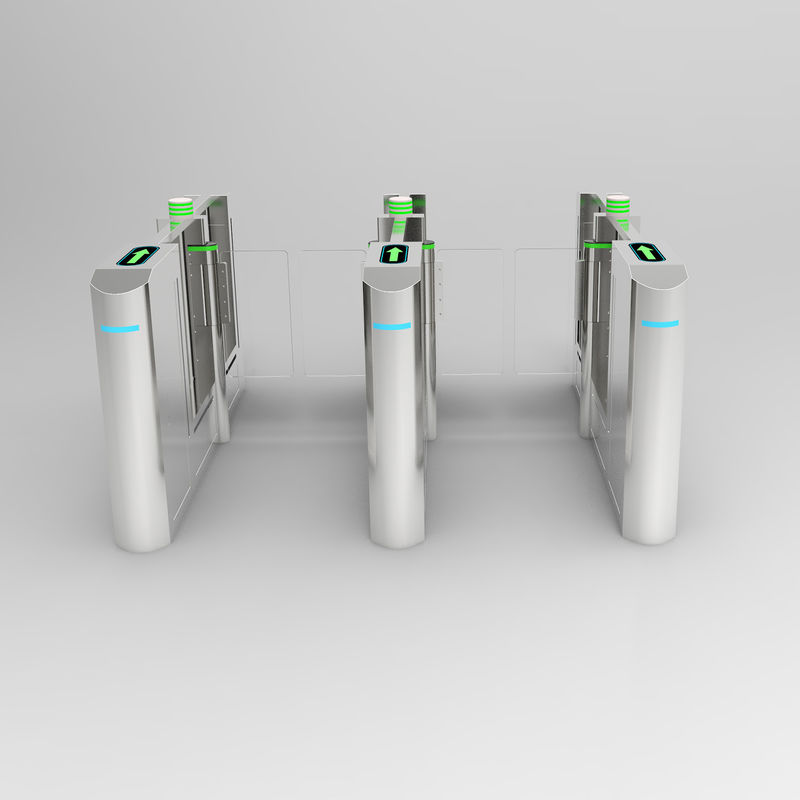 Vandal Proof Train Station Turnstile Gate 45p/M-60p/M 0.2S Waktu Reaksi